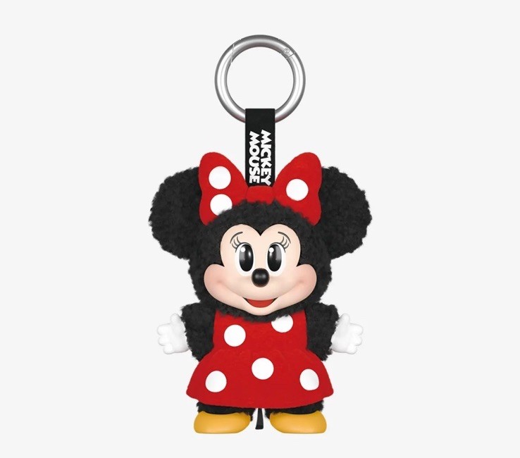 POP MART X Disney Topolino Famiglia Carino Insieme Portachiavi Ciondolo Borsa Charm MINNIE