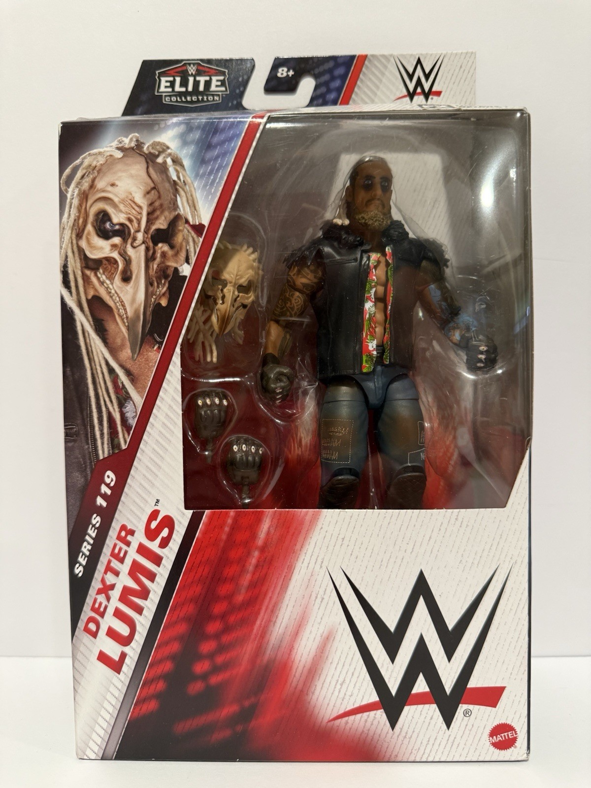 MATTEL WWE DEXTER LUMIS SERIE 119 ELITE NUOVO CON SCATOLA