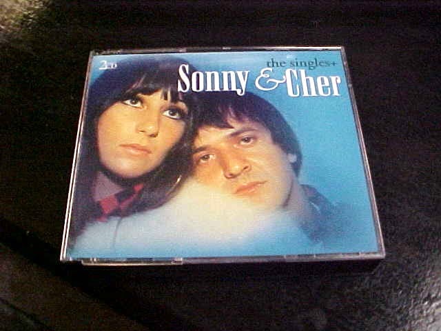 SONNY & CHER CD 1960'S 70's POP ROCK  the singles + FIRST PRESS 2-DISC IMPORT NM