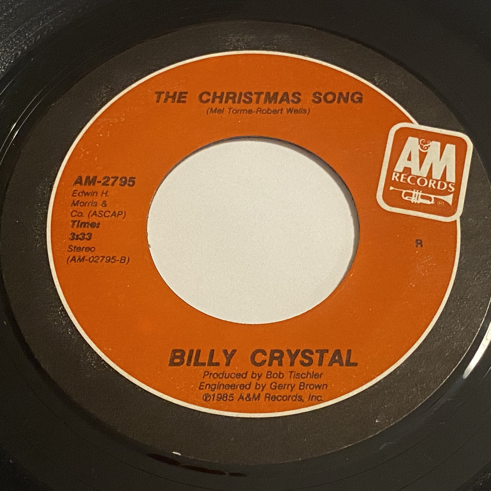 Billy Crystal: The Christmas Song / (Same) 45 - A&M