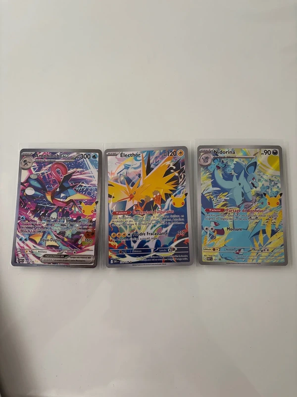 Échange carte Pokémon alt et ar 30 ans