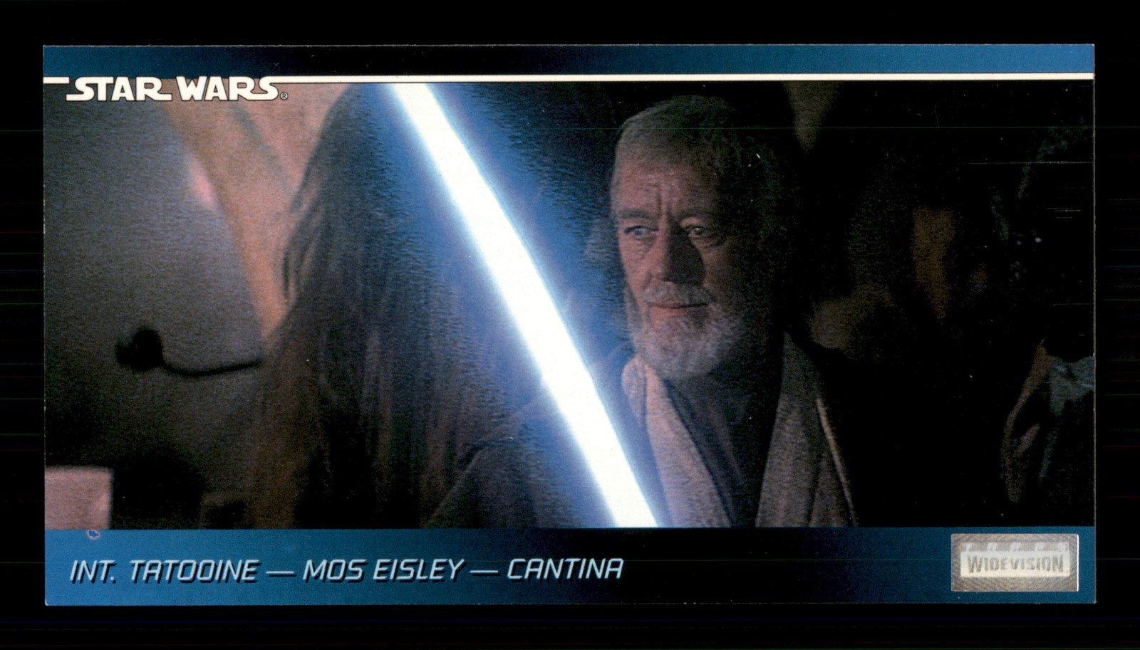 Carta collezionabile Int Tatooine Mos Eisley Cantina 42 Star Wars 1994 Topps WideVision