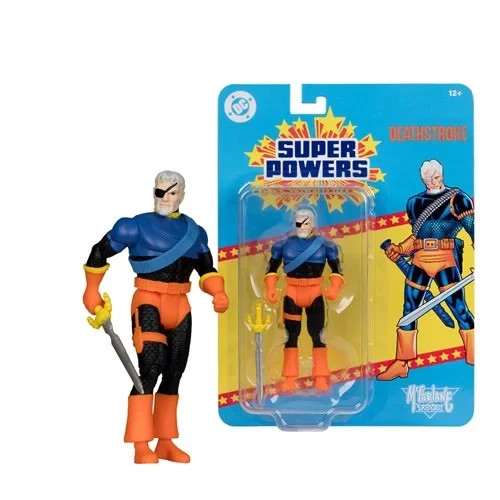 Modellino McFarlane Toys Super Powers Deathstroke Final Wave 16 prevendita 4,5"