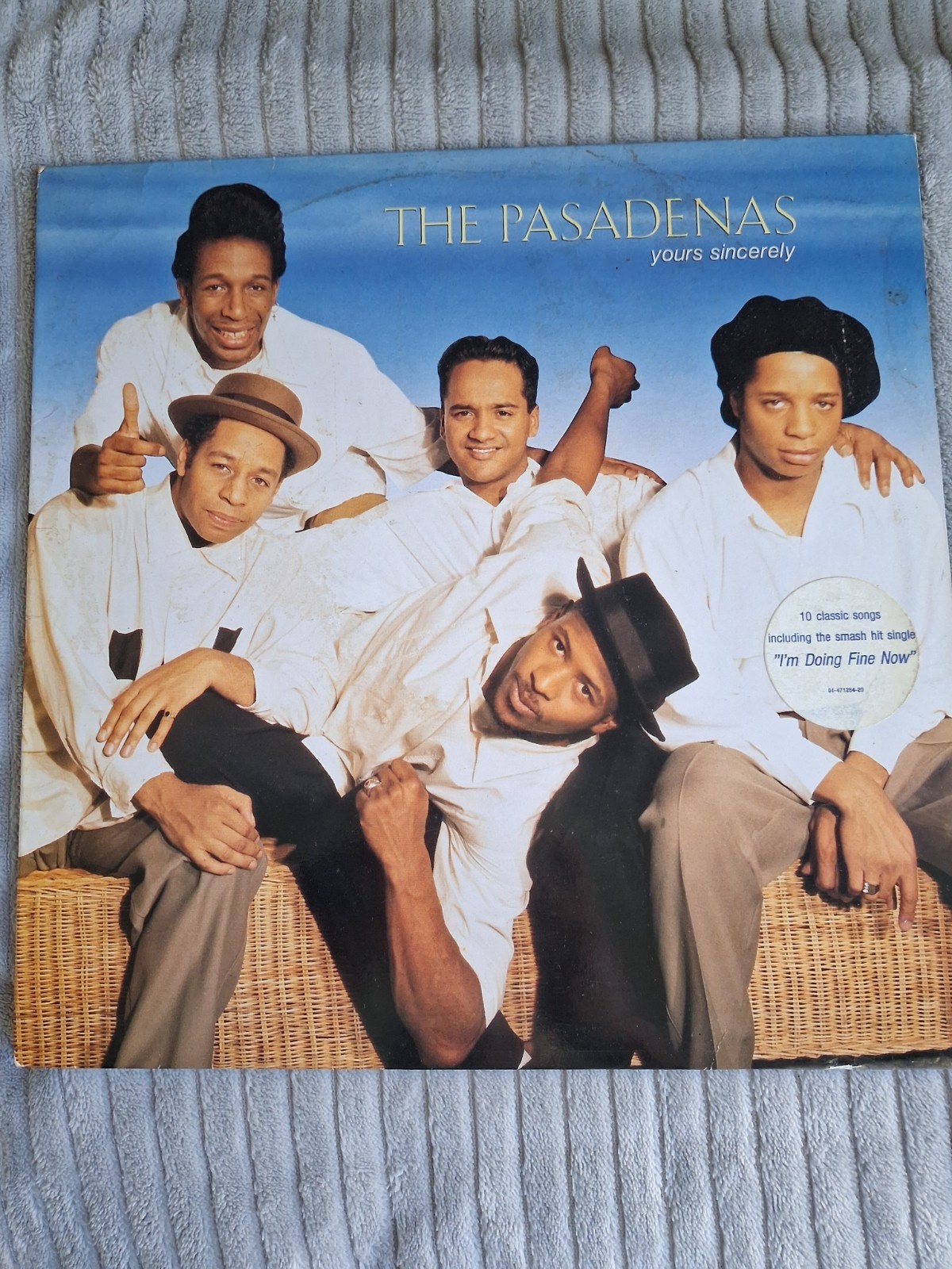 The Pasadenas - Yours Sincerely - LP Vinyl 1992 - I'm Doing Fine Now