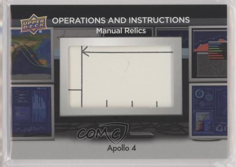 2022 Upper Deck Cosmic Operations and Instructions Apollo 4 #OI-1 sq1