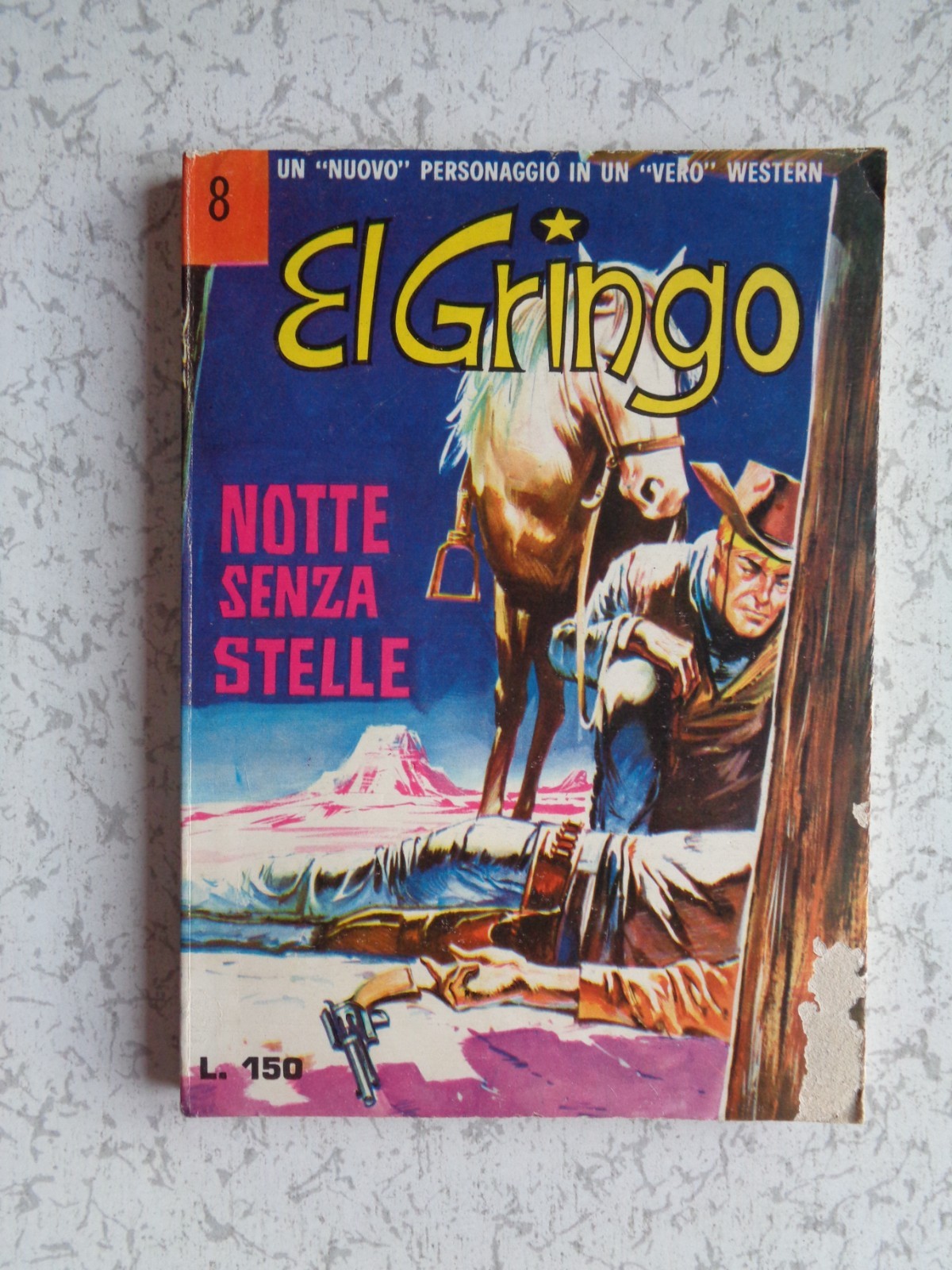 EL GRINGO n° 8 CORNO STATO OTTIMO/EDICOLA NO RESA
