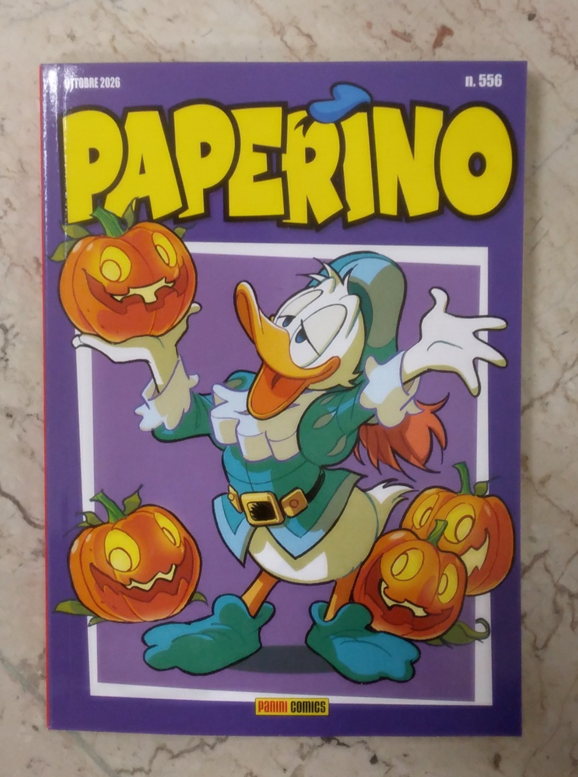 PAPERINO 556- OTTOBRE 2026- OTTIMO STATO- SPED GRATUITA