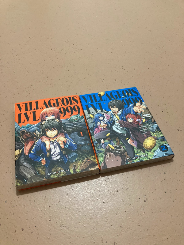 Lot de mangas Villageois LVL 999 de Hoshitsuki Koncko