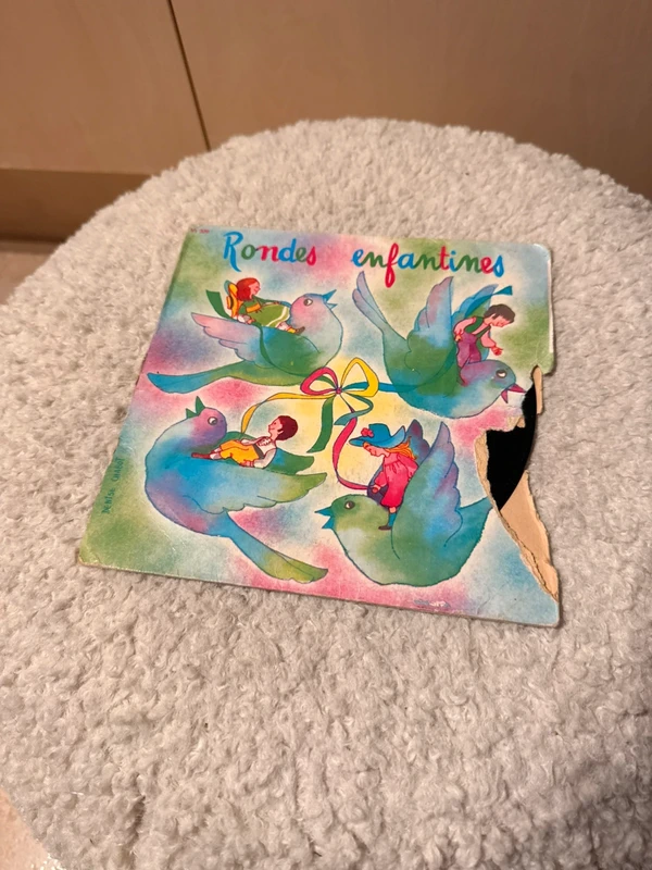 vinyle Rondes enfantines 45 tours