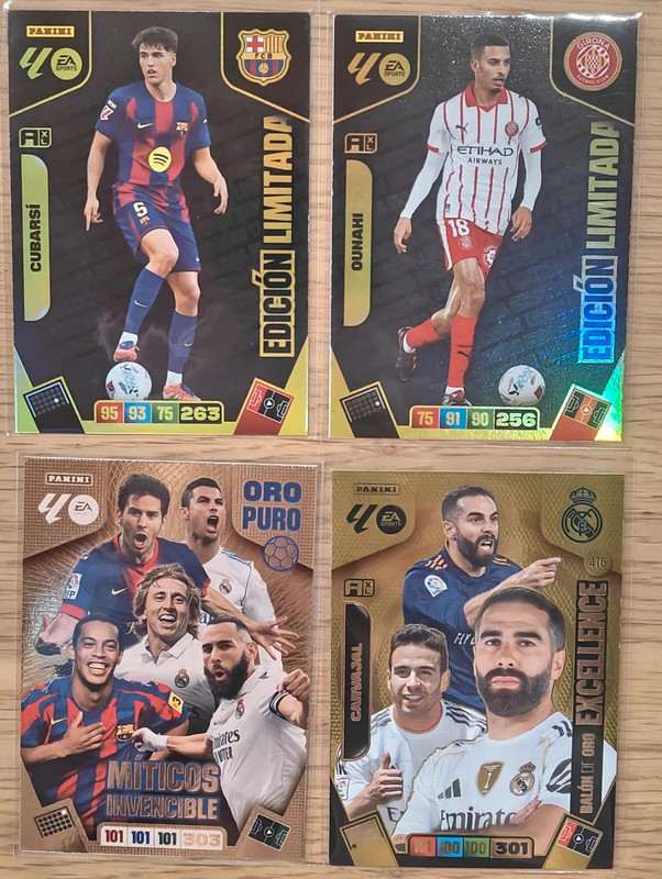 Lote de cromos para gorkatuli Adrenalyn 25/26