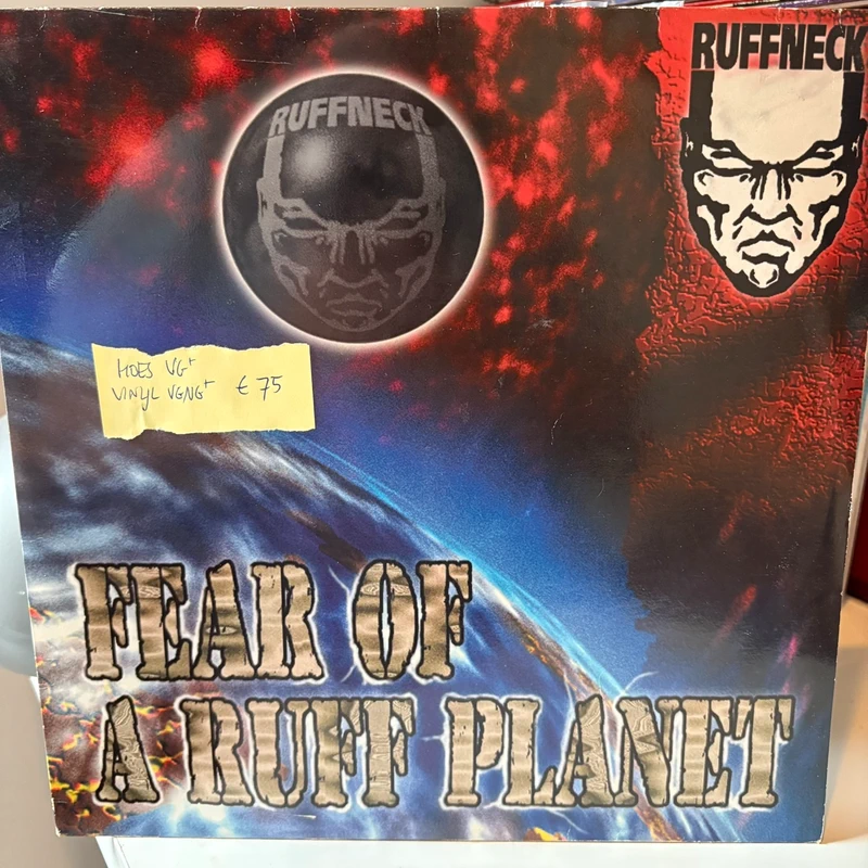 Various Fear of a ruff planet Ruffneck 1995 lp hardcore house gabber Incl poster