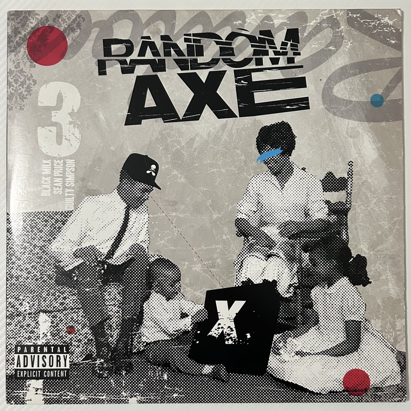 RANDOM AXE Random Axe 2011 DUCK DOWN 2LP Vinyl Record PLAY GRADED VG