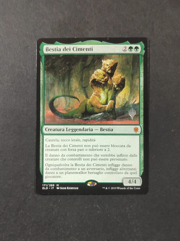 Magic the Gathering/Trhone of Eldraine Promos Bestia dei Cimenti