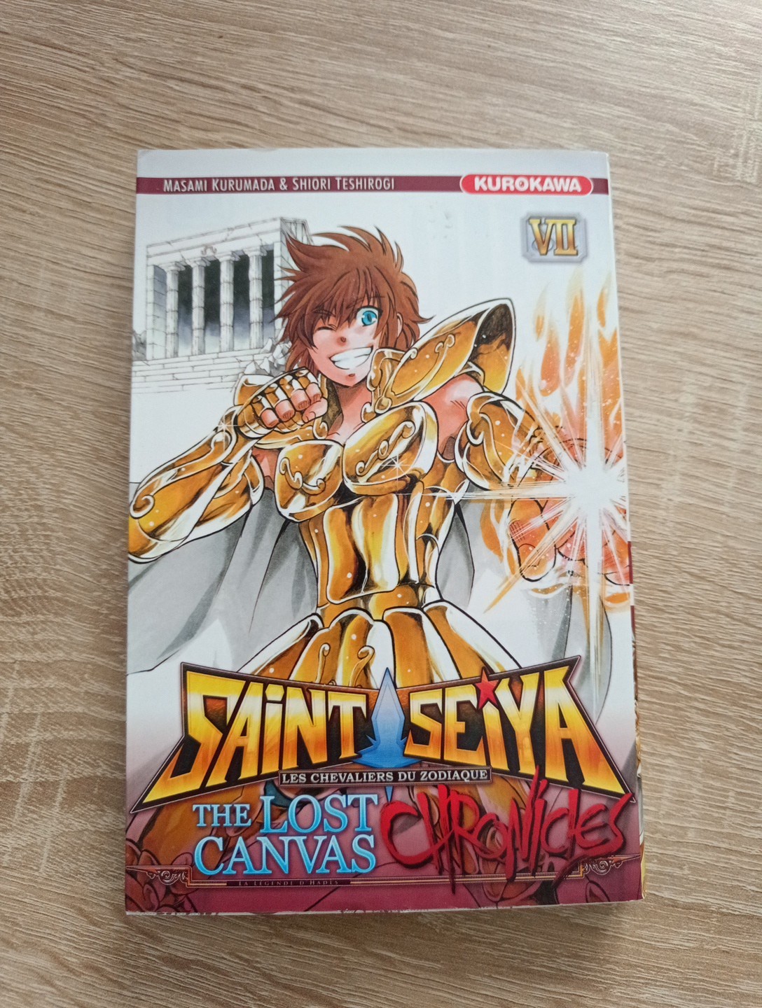 Livre Manga Saint Seiya The Lost Canvas Chronicles Tomo VII 7 Edizione Kurokawa