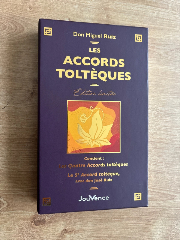 Coffret les accord toltèques Don Miguel Ruiz