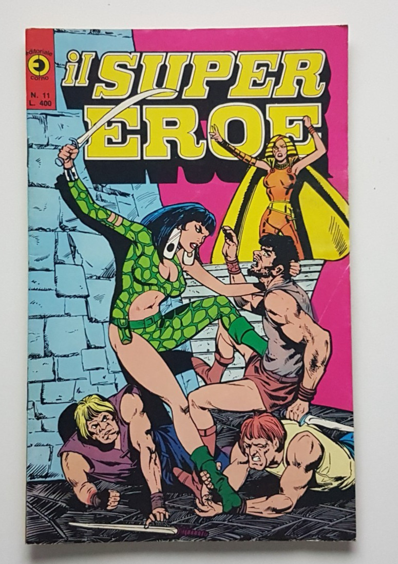🔵 IL SUPER EROE N. 11 - Editoriale Corno - BUONO/OTTIMO (rif. 20559)
