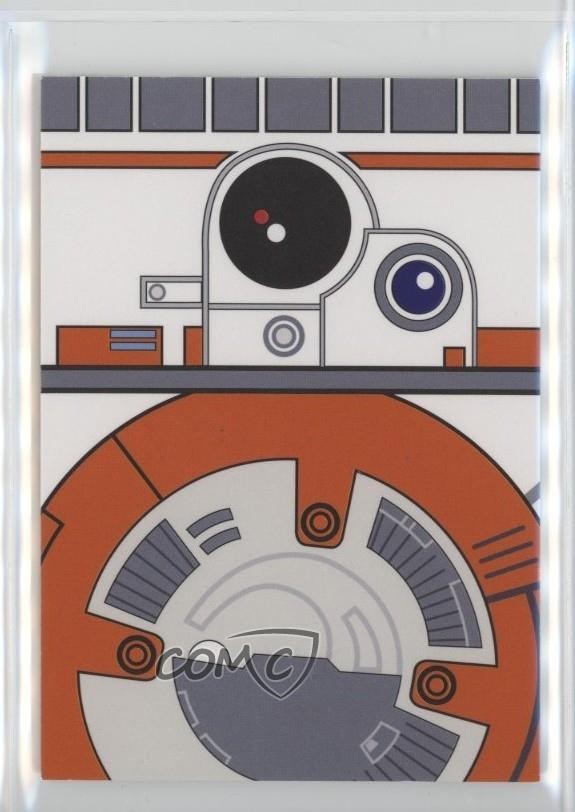 2025 Topps Star Wars capolavoro BB-8 Rolling In The Millennium Falcon #BB8-4 9et