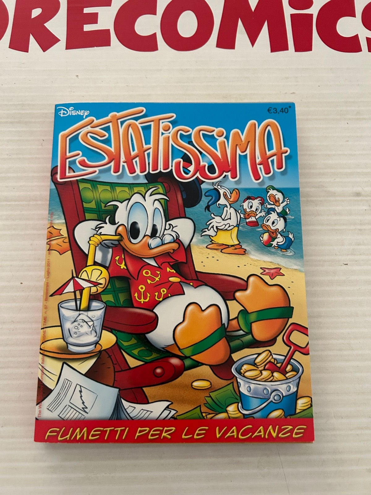 DISNEY TIME 57 ESTATISSIMA    LUG. 2011   EDICOLA/MAGAZZINO   A61