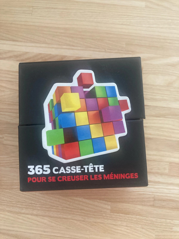 Calendrier éphéméride casse tête