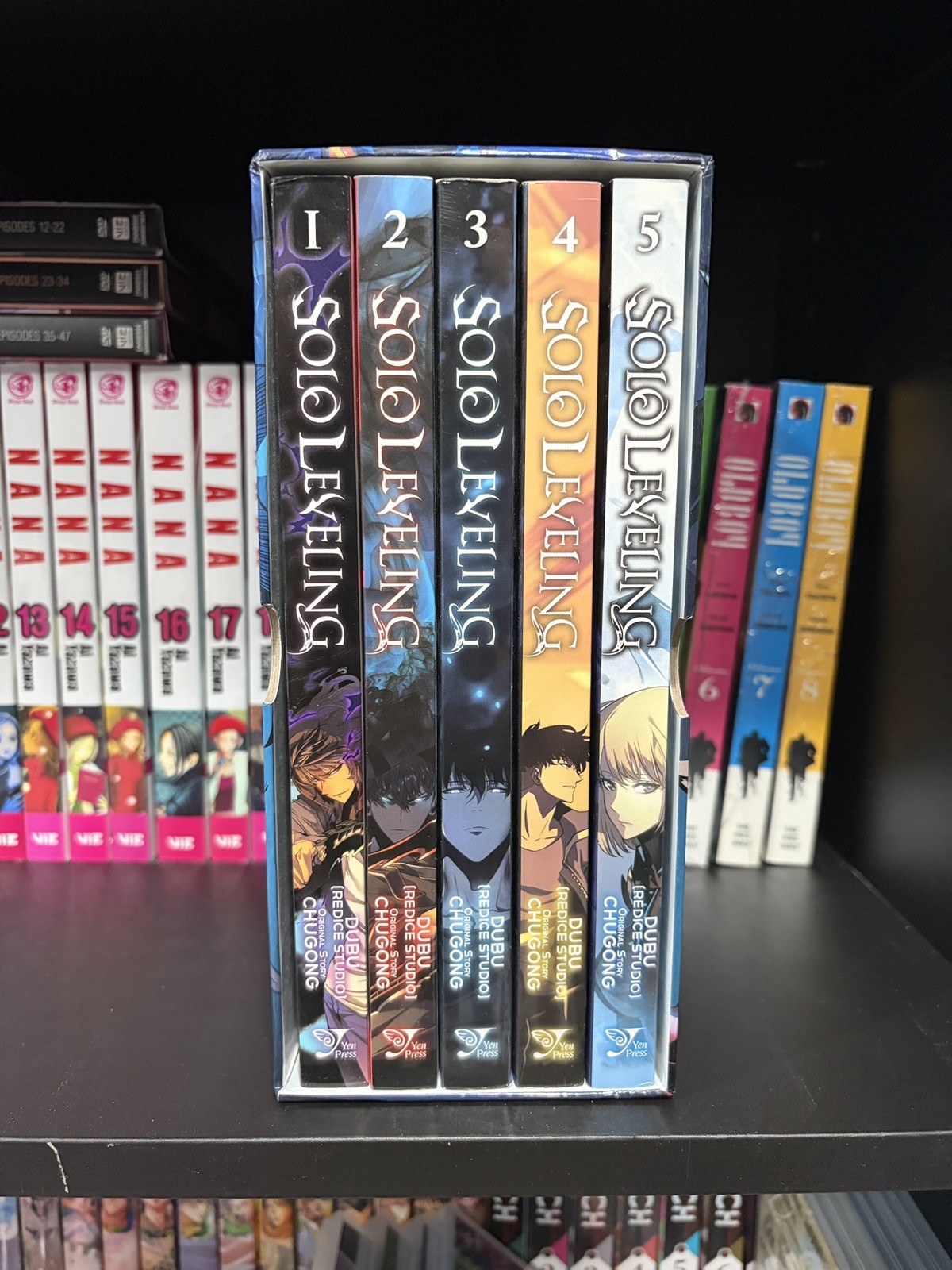 Solo Leveling Manga Box Set Vol. 1-5