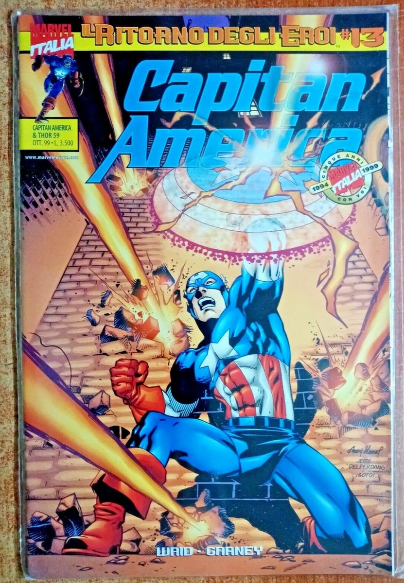 CAPITAN AMERICA ,FUMETTO MARVEL-N.59  DEL 1999 -RIF.N.7035-NEW/PERFECT