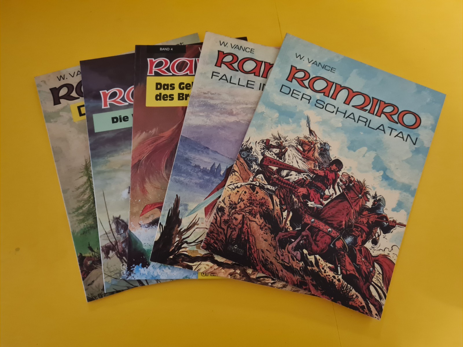 W. Vance RAMIRO fumetto volume da 1 a 5 completo (splitter 1a edizione) Z1