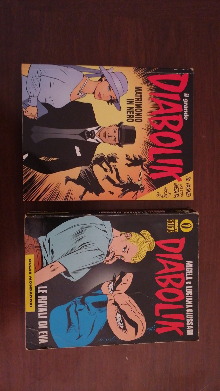 Oscar Mondadori Diabolik "Le rivali di Eva" n.793 (2002) fumetto italiano