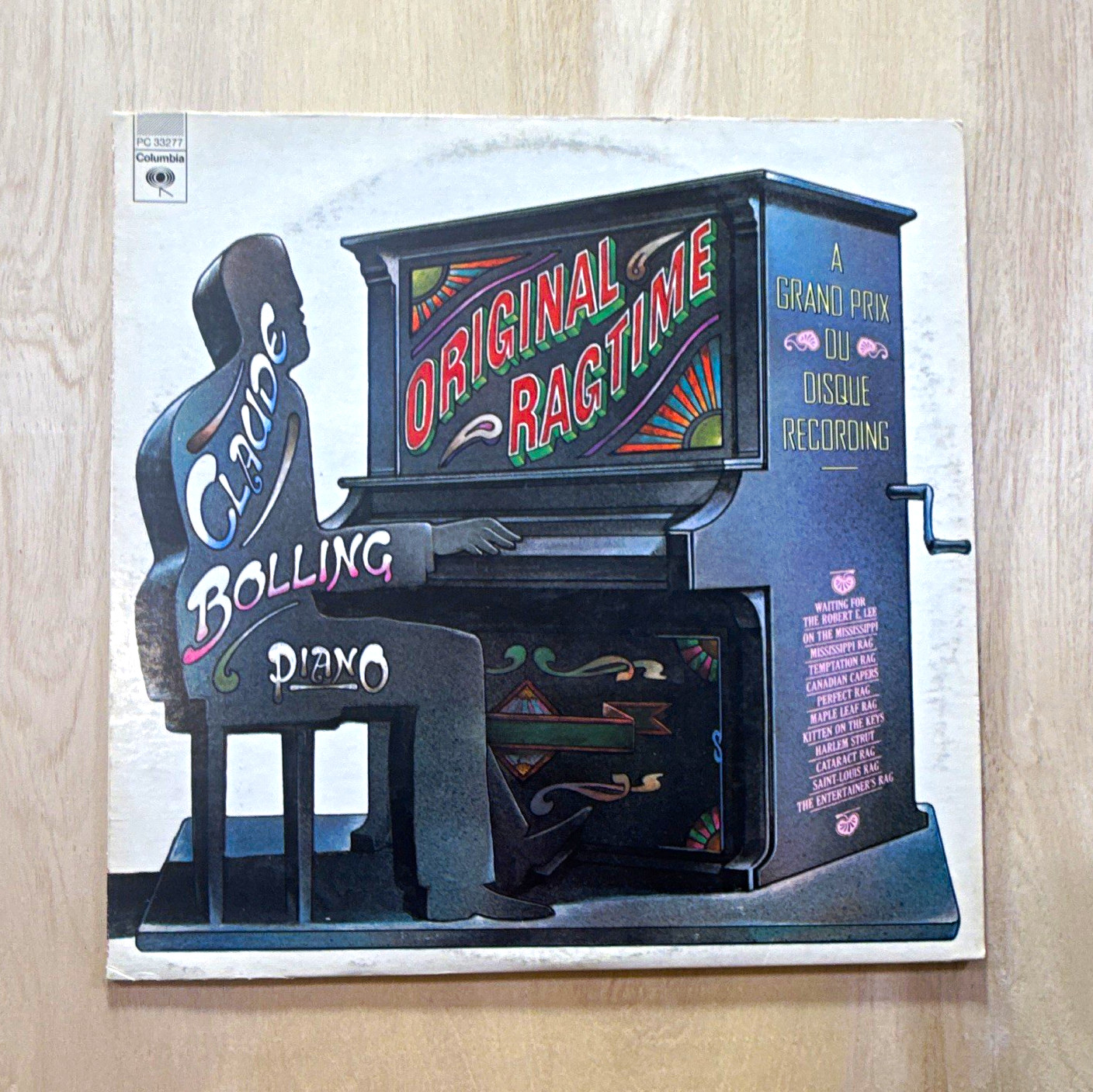 Claude Bolling – Original Ragtime PC 33277 Columbia 12" Jazz Piano Stereo LP