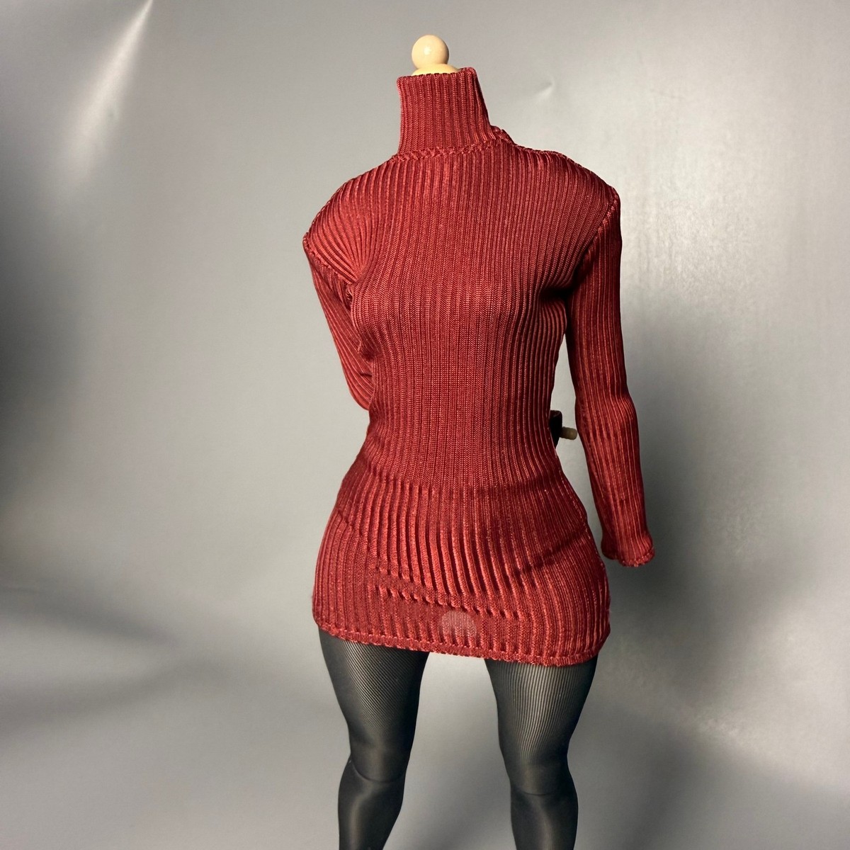 Maglione base 1/6 maglione e calze vestibilità 12'' action figure donna