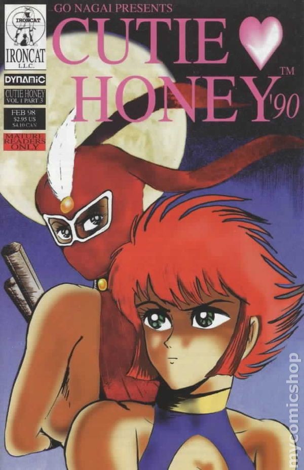 Cutie Honey 90 vol. 1 #3 FN 1998 Immagine Stock