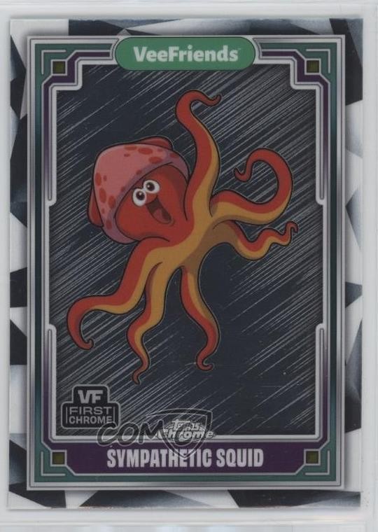 2025 Topps Chrome VeeFriends Calamaro simpatico #76 6q5