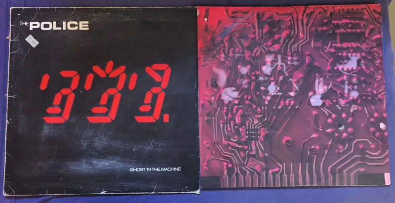Ghost In The Machine The Police Europe 1981 LP Vinyl