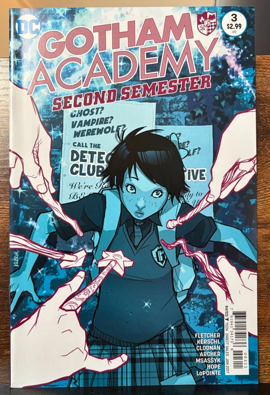 Gotham Academy: Second Semester #3 regular cover (DC Comics)
