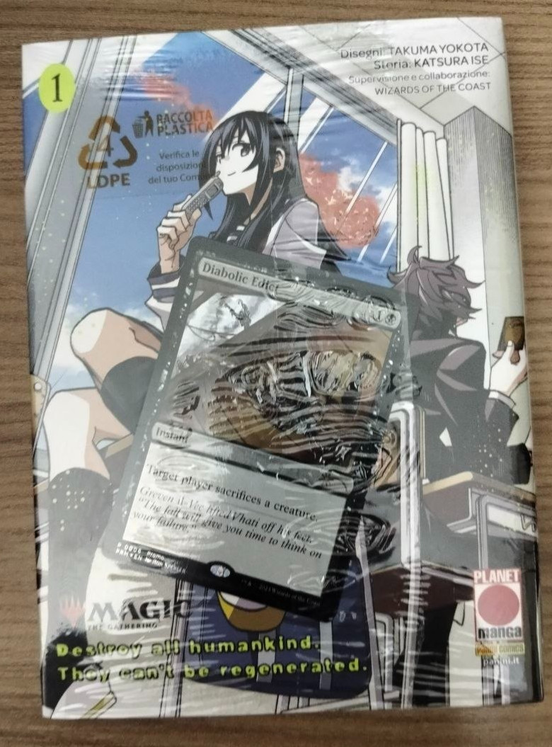 MAGIC THE GATHERING DESTROY ALL HUMANKIND 1  - Blisterato + CARTA - PLANET MANGA