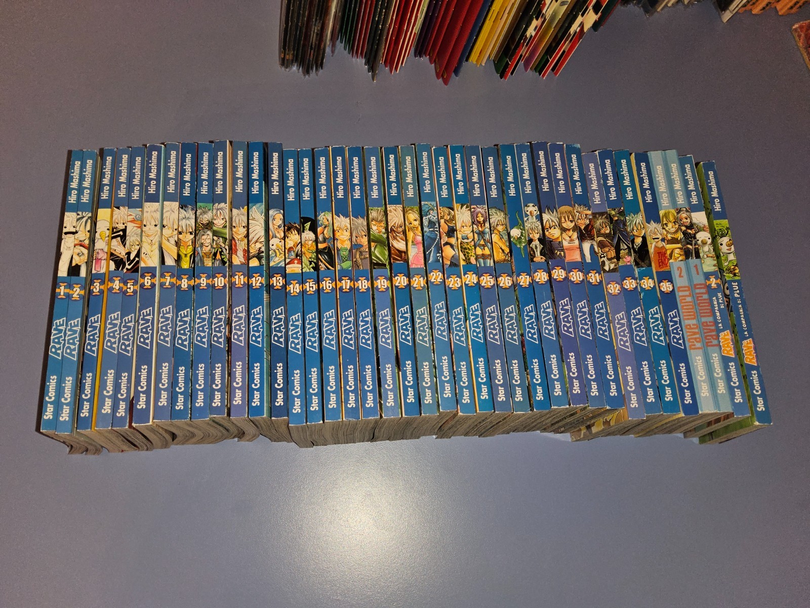 RAVE completa 1-35 + Rave World n°1 e n°2 + La Compagnia di Plue - Hiro Mashima