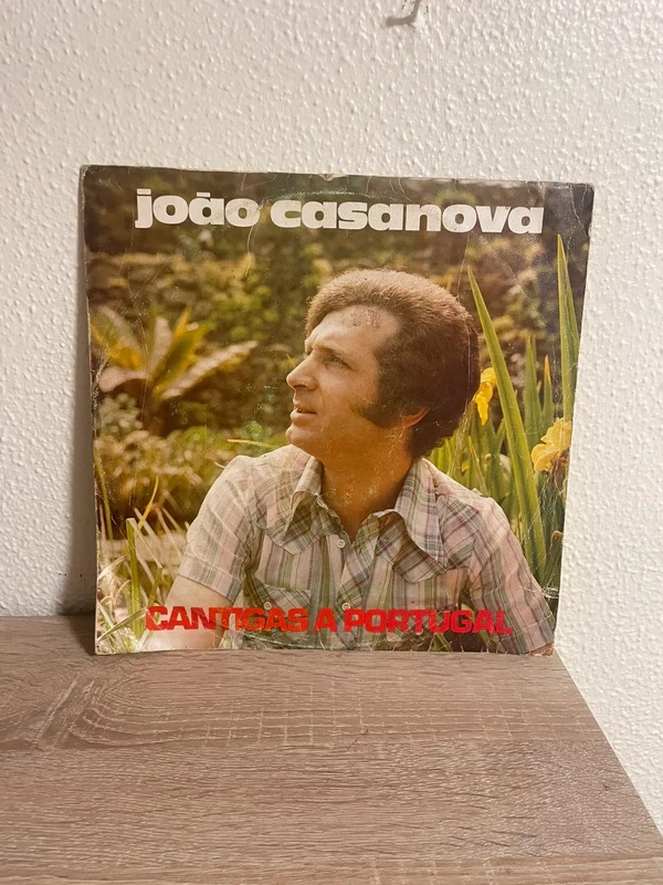Disco Vinil "Cantigas a Portugal" - João Casanova (Roda)