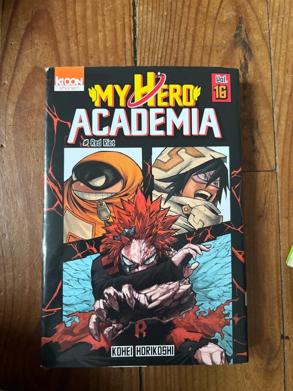 manga My Hero Academia tome 16