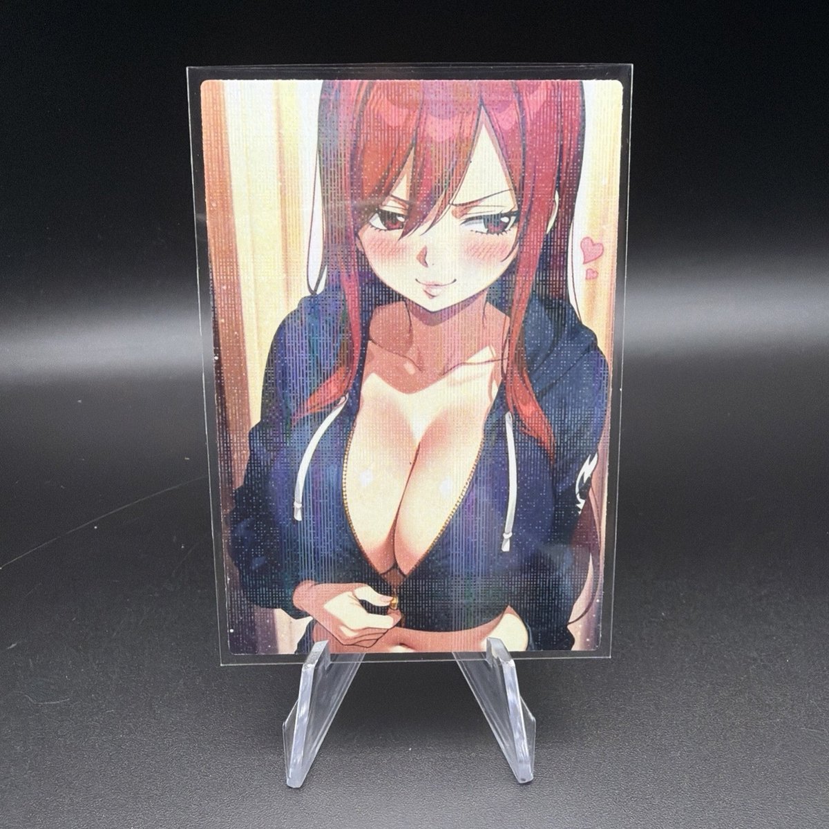 Ezra Heartfilia Holographic Anime Collectible Trading Card