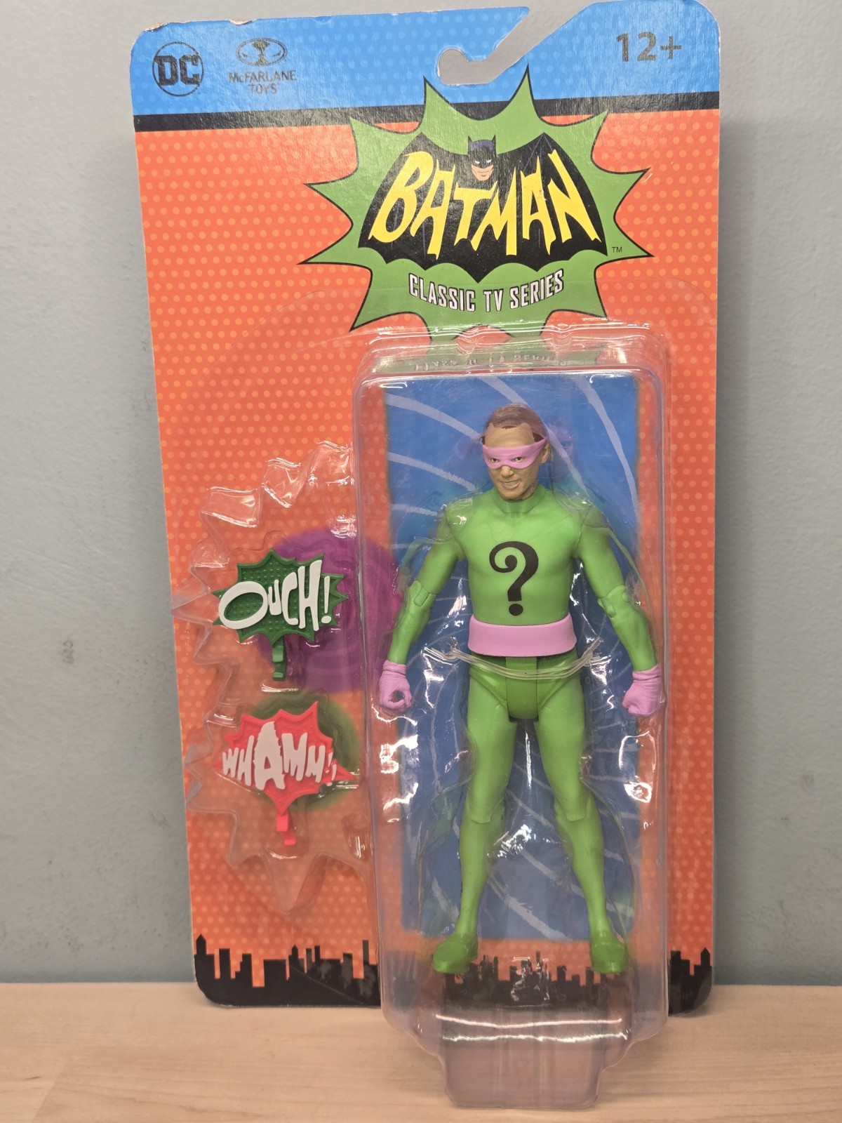 Batman 1966 Classic THE RIDDLER McFarlane Toys TV Series 6” Figure