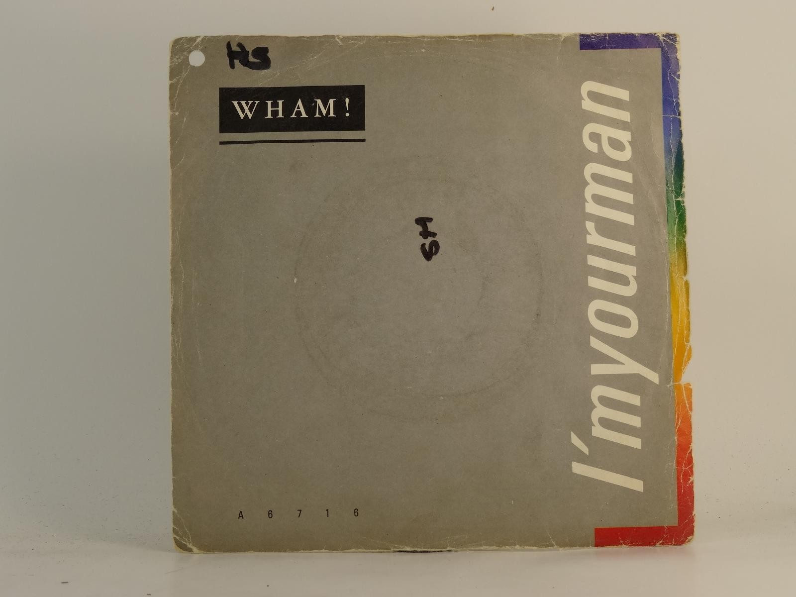 WHAM! I'M YOUR MAN (68) 2 Track 7" Single plus Picture Sleeve EPIC