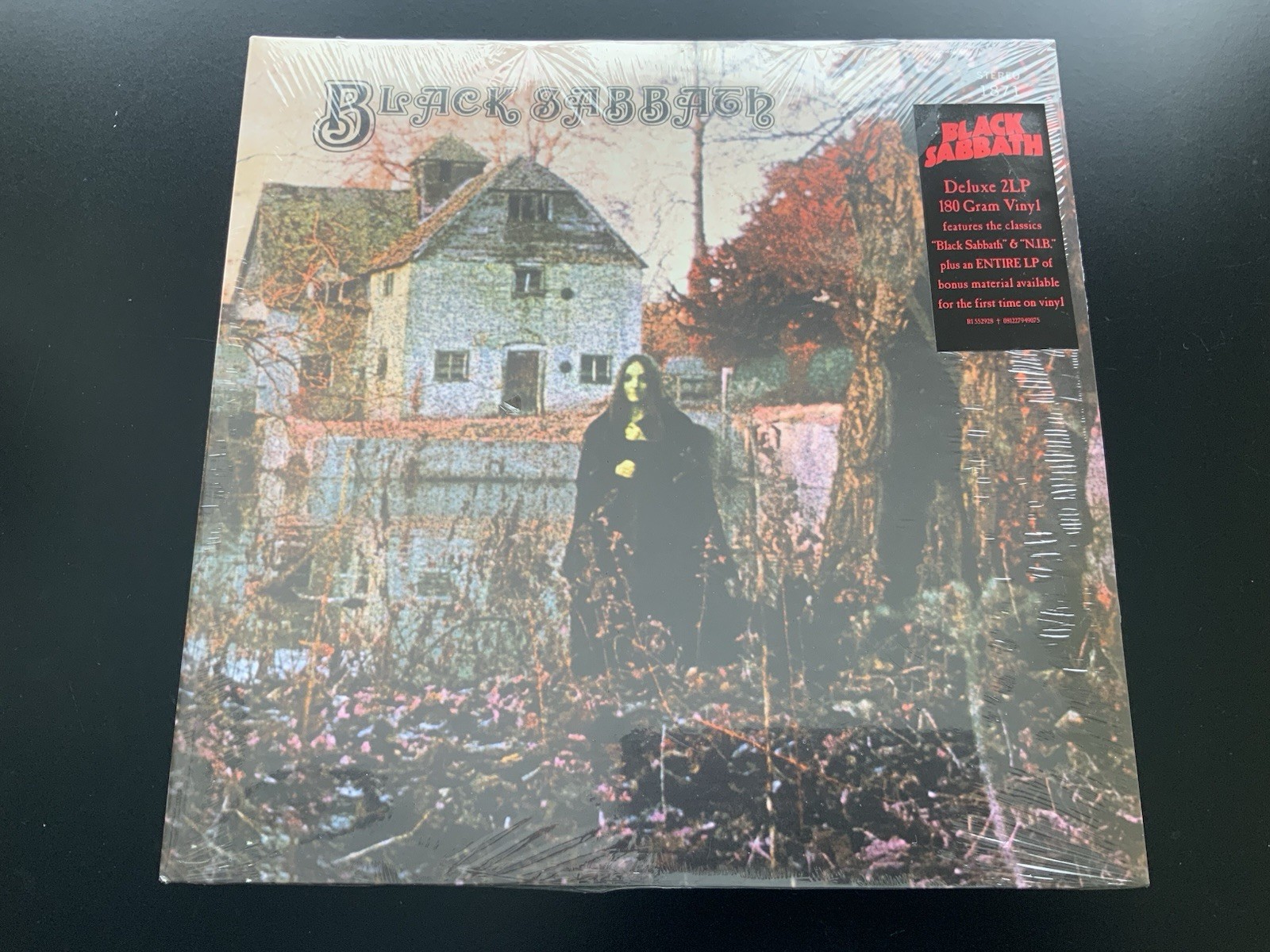 Black Sabbath Black Sabbath Deluxe Edition 2LP 180-220g 12" Vinyl (Rhino)