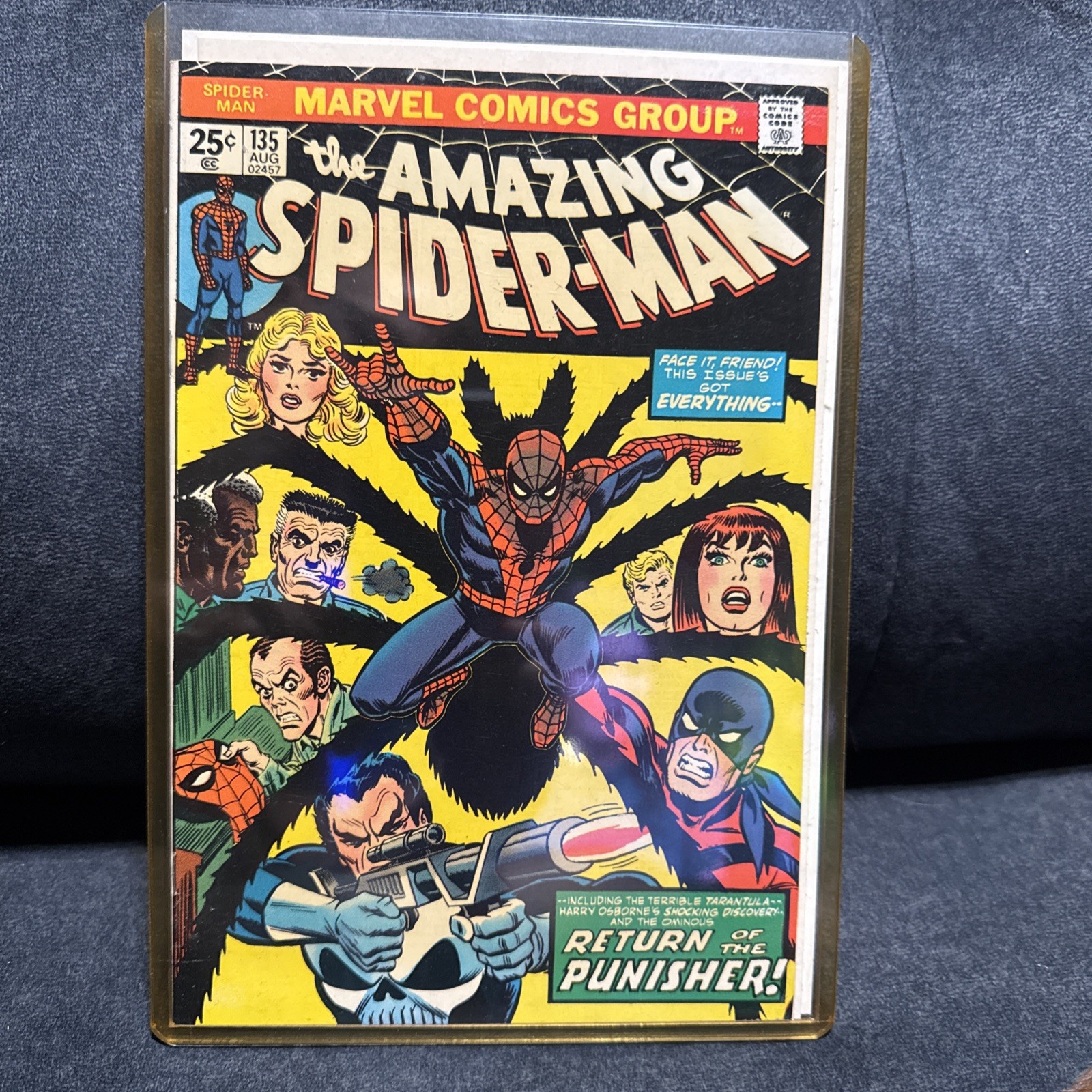 Marvel Comics The Amazing Spider-Man #135 Il ritorno del punitore fumetto