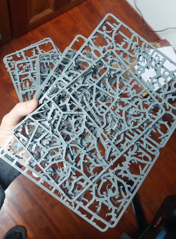 warhammer skaven a lot of sprue