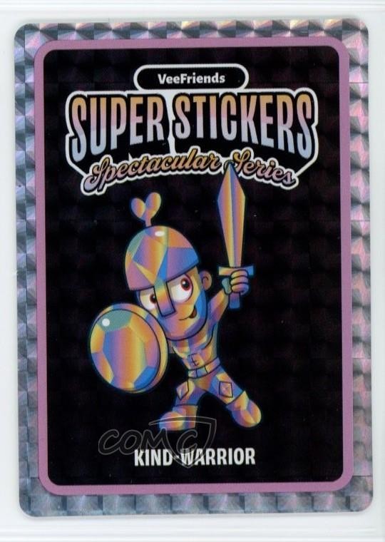 2026 VeeFriends Super Adesivi Serie Spettacolare Ologramma Kind-Warrior 0fu2