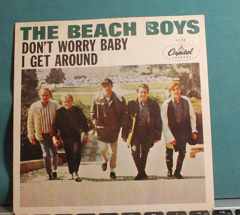 BEACH BOYS-DON'T WORRY BABY  (Picture Sleeve Only)