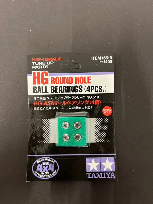 Cuscinetti hg tamiya per mini 4wd