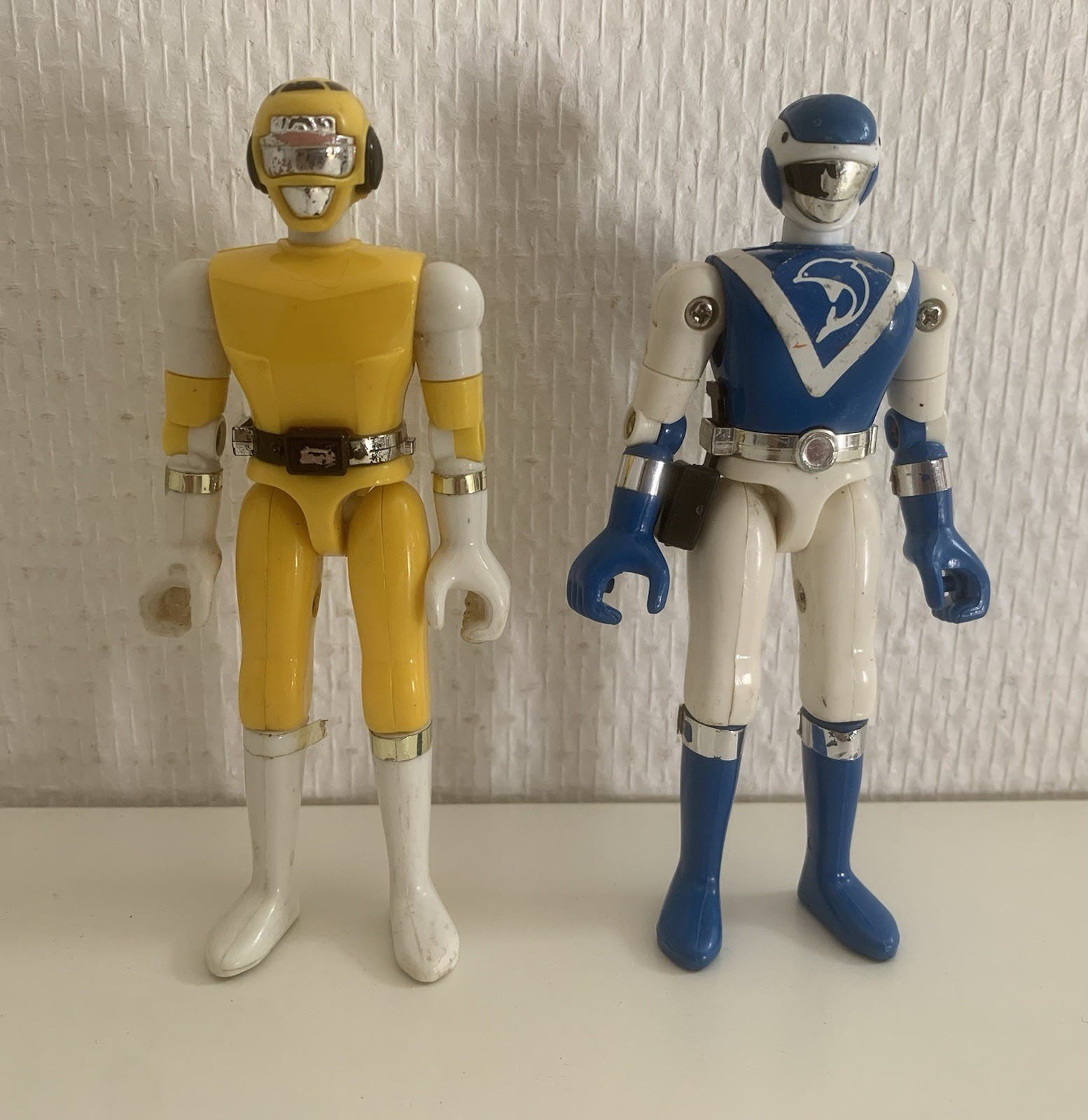 Bandai Toei Lot De 2 Figurines Bioman Liveman Maskman Sentai 88 89