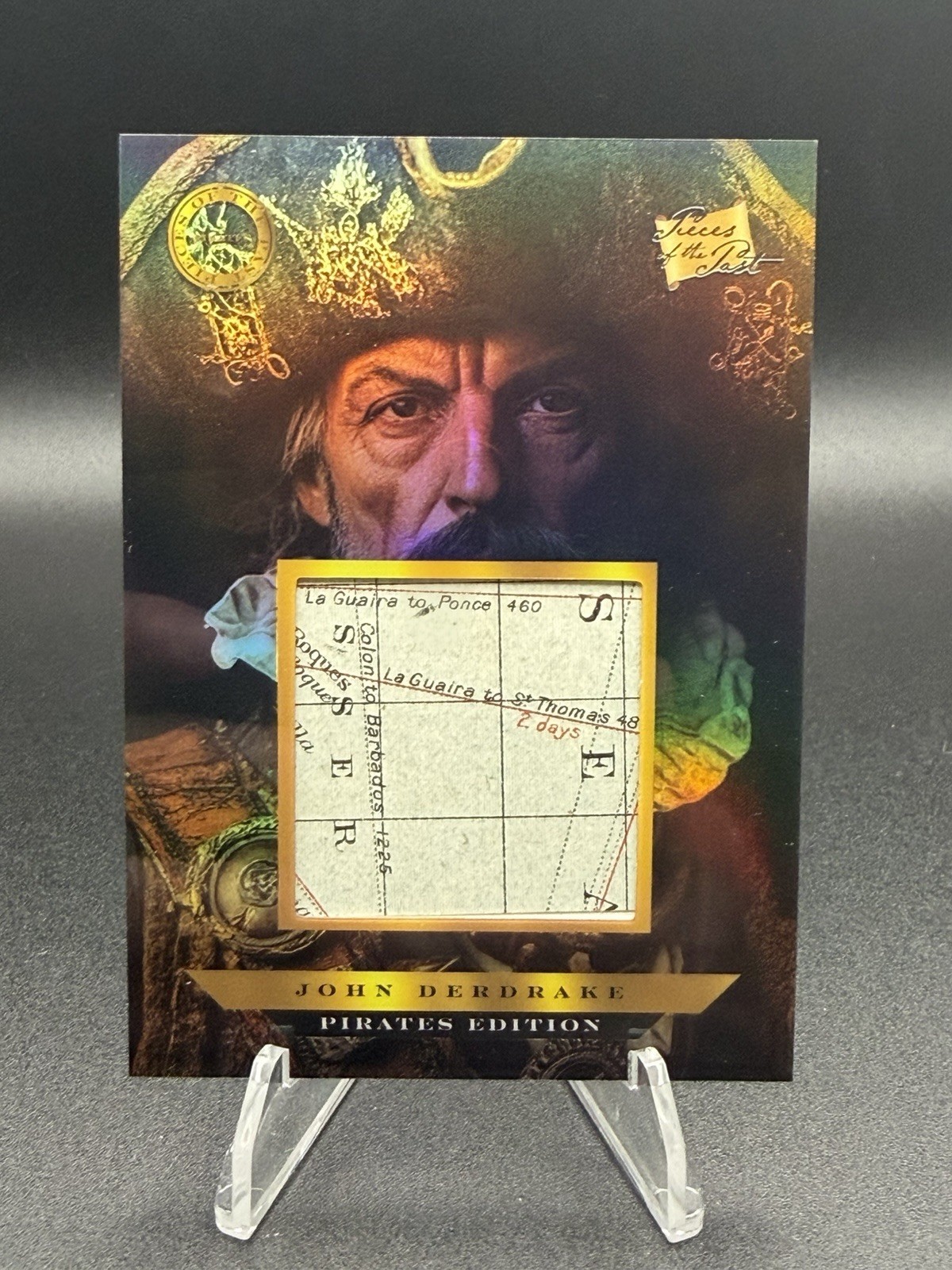 2025 Pezzi Del Passato Edizione Pirati John Derdrake Mappa Reliquia