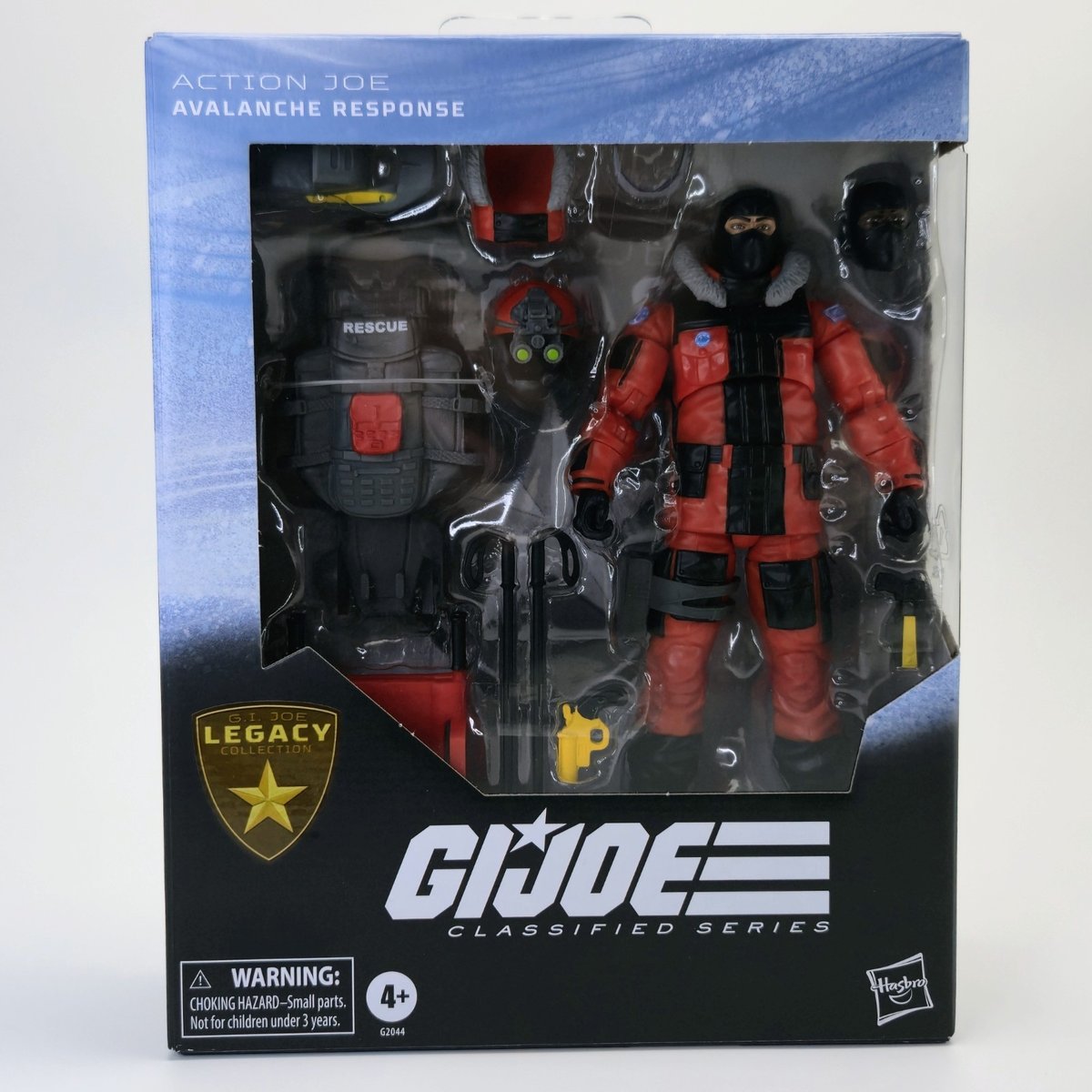 G.I. Action Figure Joe Classified 6 pollici Legacy - Avalanche Response Snow Rescue