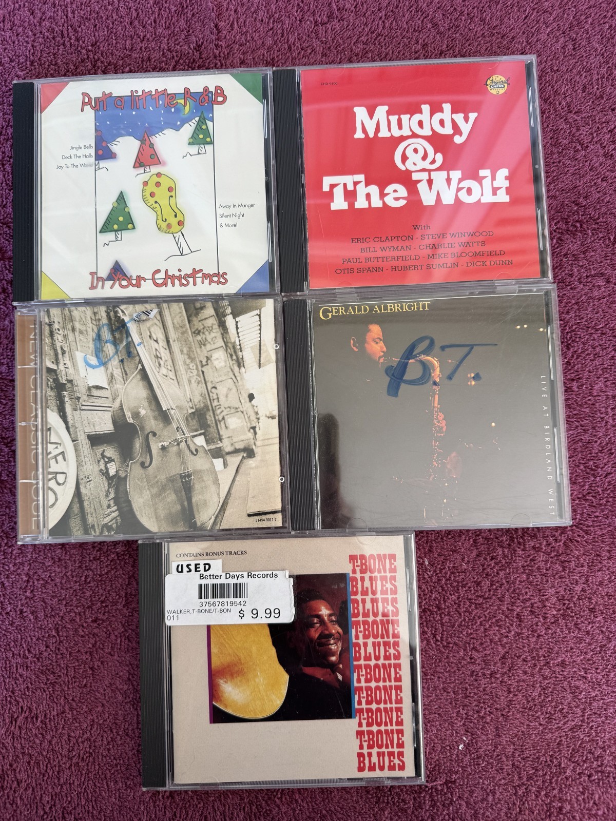 Muddy And The Wolf CD muddy Waters Blues lot x5